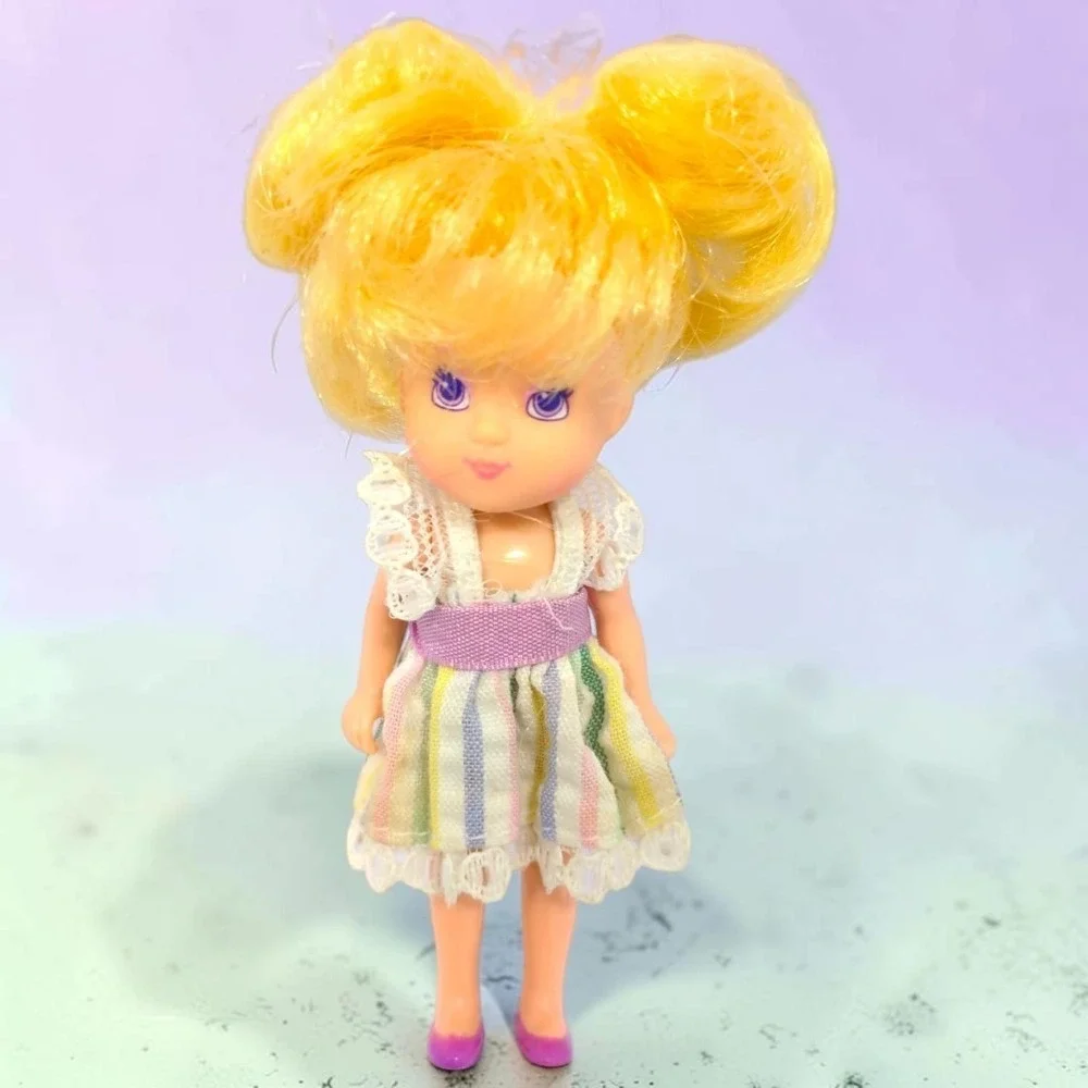 VTG KPT Kenner Wish World Kids Mini Doll 3.5